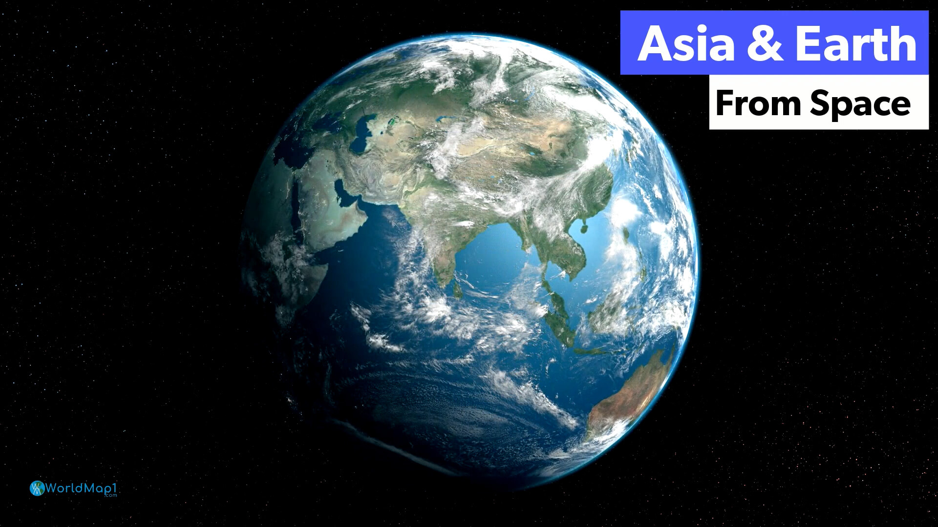 Asia and Earth from Space